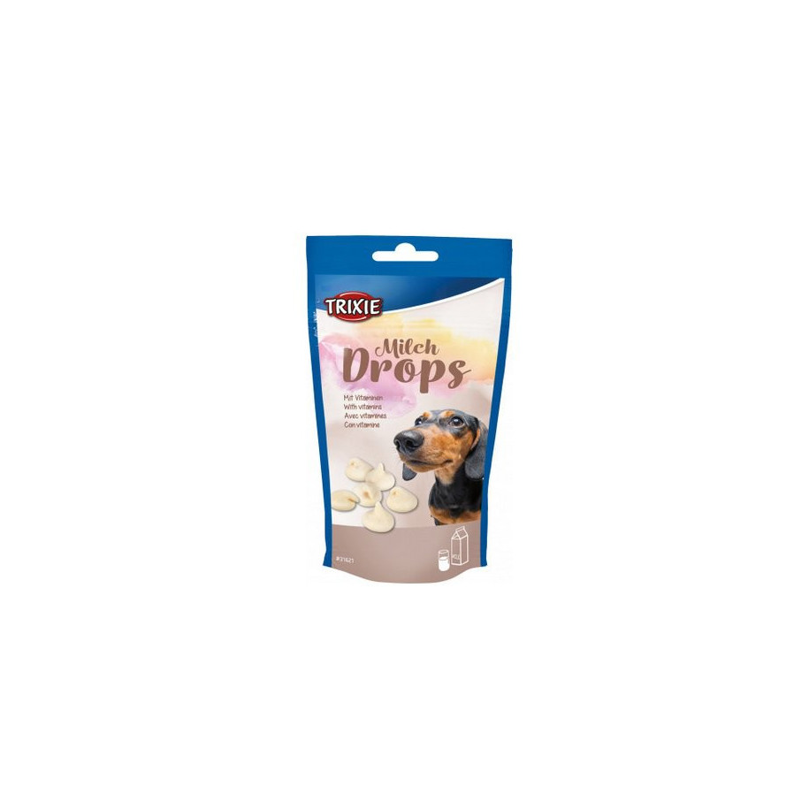 Trixie Dropsy mleczne dla psa 75g