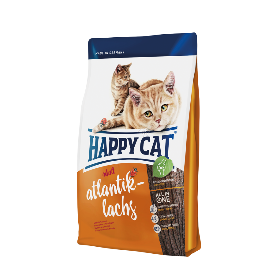 Sucha karma Happy Cat Fit & Well Adult Łosoś