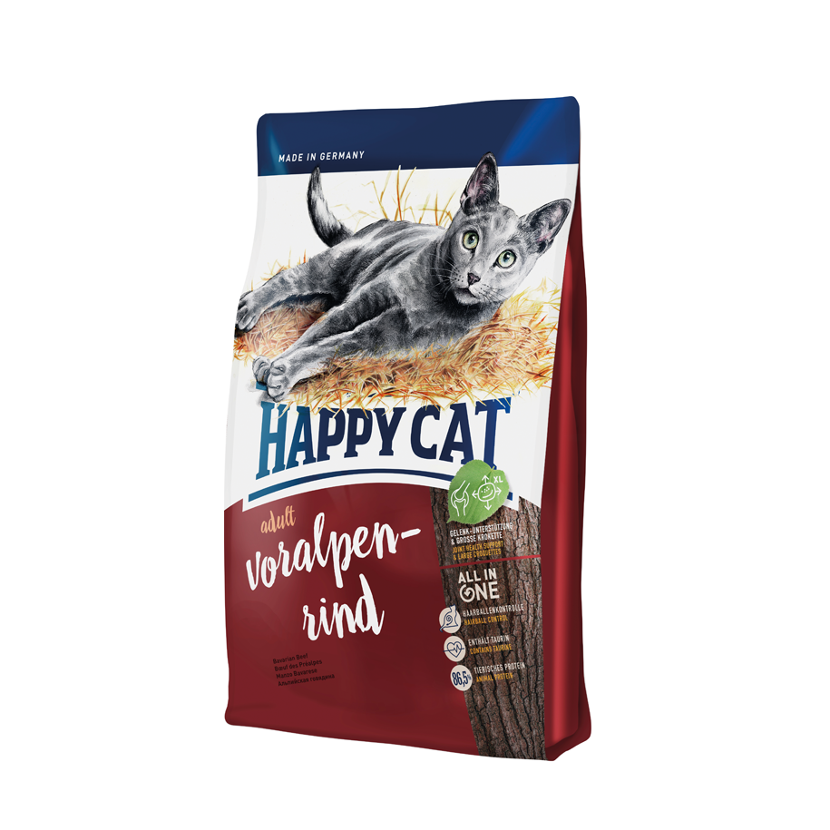 Sucha karma Happy Cat Fit & Well Adult Wołowina