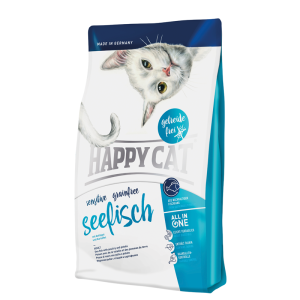 Sucha karma Happy Cat Sensitive Grainfree Ryba Morska