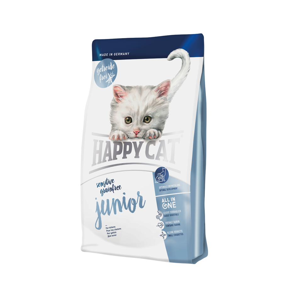 Sucha karma Happy Cat Sensitive Grainfree Junior