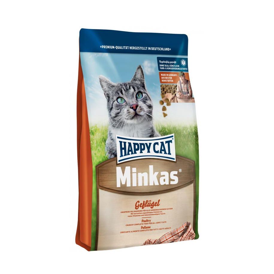 Sucha karma Happy Cat MINKAS Drób