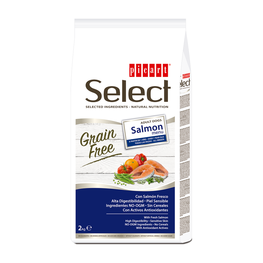 Picart Select Adult Grain Free Salmon Menu