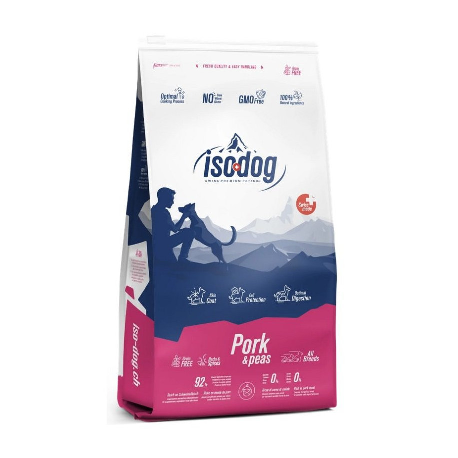 Iso-dog GRAIN FREE Pork & Peas All Breeds 2 x 12kg