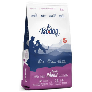 Iso-dog GRAIN FREE Rabbit & Potato All Breeds 12 kg