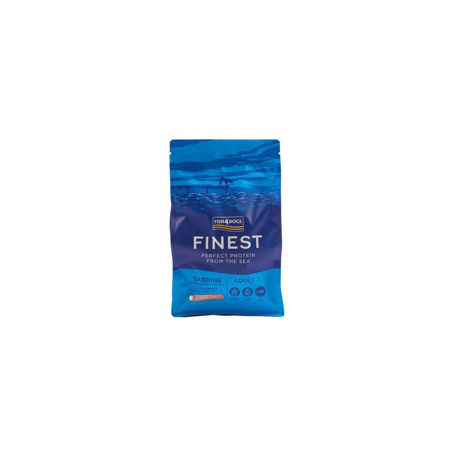 Fish4Dogs Finest Cornish Sardine z sardynki - Rasa duża 12 kg