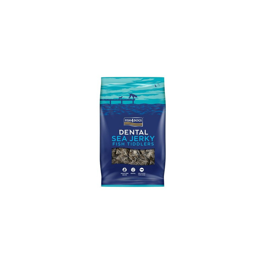 Fish4Dogs Przysmaki dentystyczne dla psa Sea Jerky Tiddlers 575 g