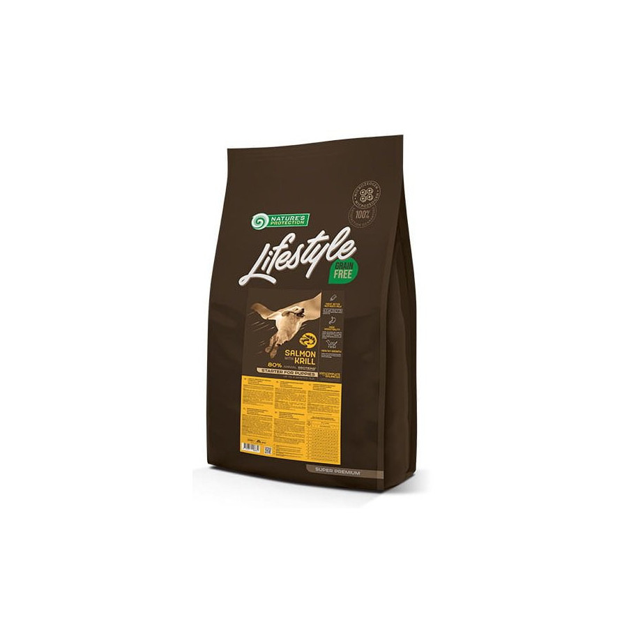 Nature's Protection Lifestyle Grain Free Salmon with Krill Starter 10 kg
