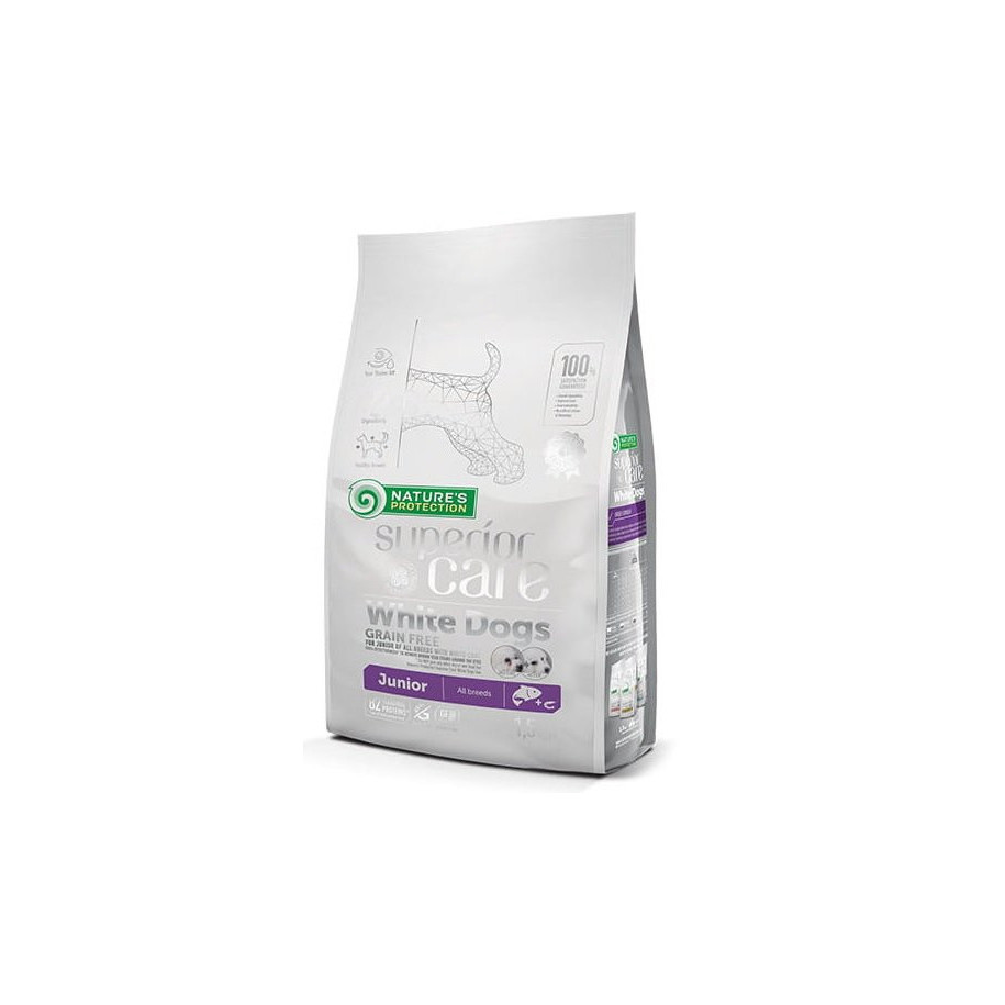 Nature's Protection Superior Care white Dogs Grain Free Junior 1,5 kg
