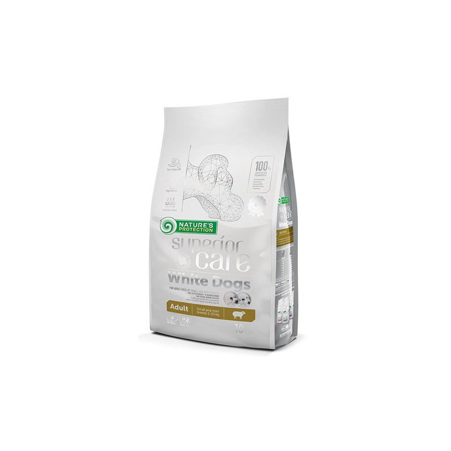 Nature's Protection Superior Care White Dogs Adult Small and Mini 400 g