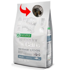 Nature's Protection Superior Care White Dogs Grain Free White Fish Adult Large Breeds 1,5 kg