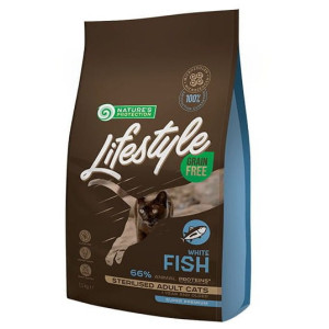 Nature's Protection Lifestyle Grain Free White Fish Sterilised Adult 7 kg