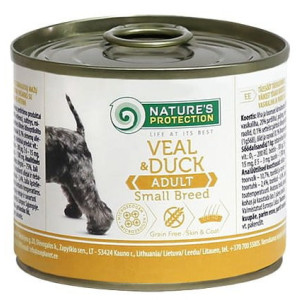 Nature's Protection Veal & Duck ADULT Small Breeds 200 g