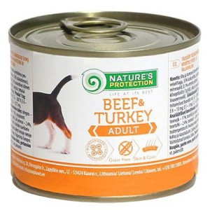 Nature's Protection Beef & Turkey ADULT 400 g