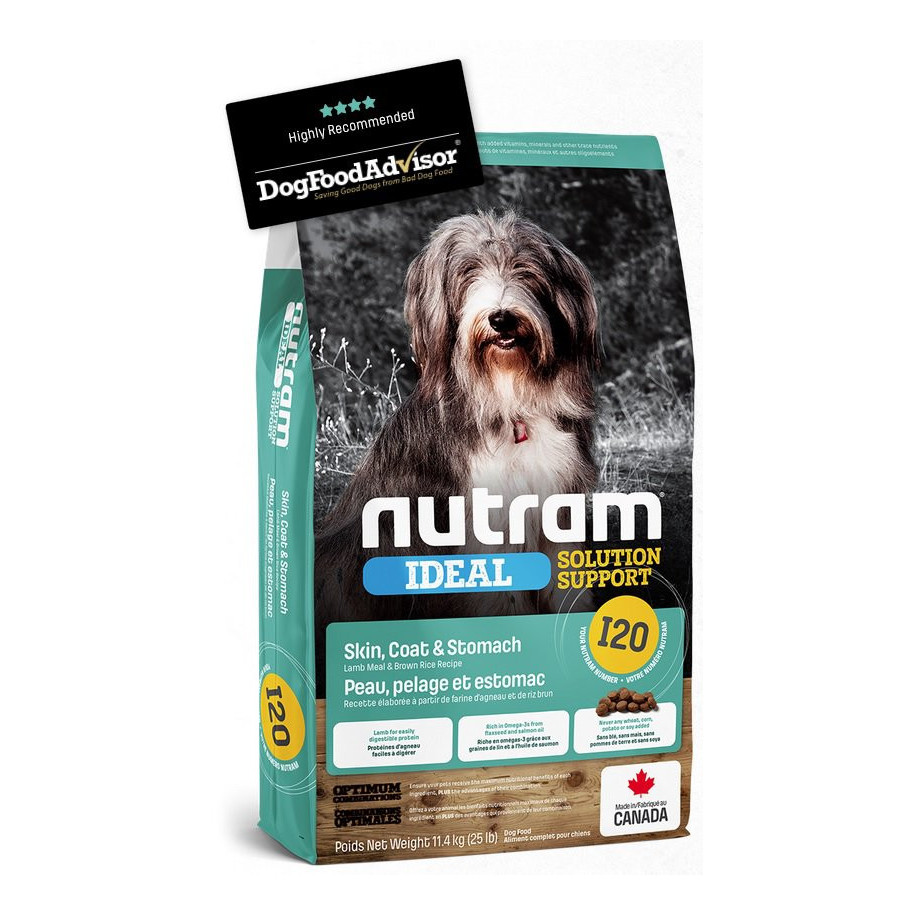 Nutram Ideal Solution Support Coat and Stomach Dog 11,4 kg