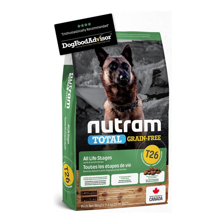 Nutram Total Grain-Free Lamb and Lentils 11,4 kg