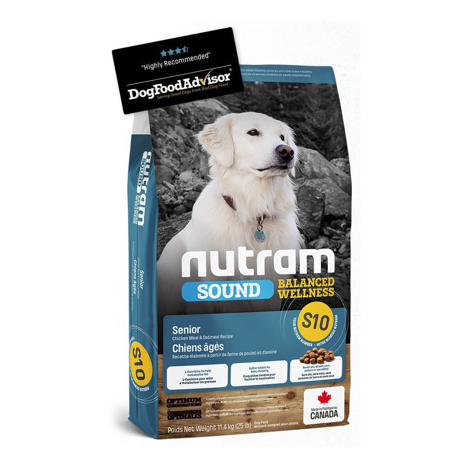 Nutram Sound Balanced Wellness Senior 11,4 kg
