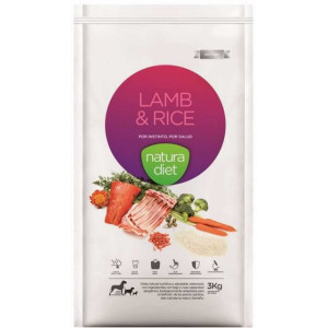 Natura Diet JAGNIĘCINA Z ŁOSOSIEM – duże rasy 3 kg