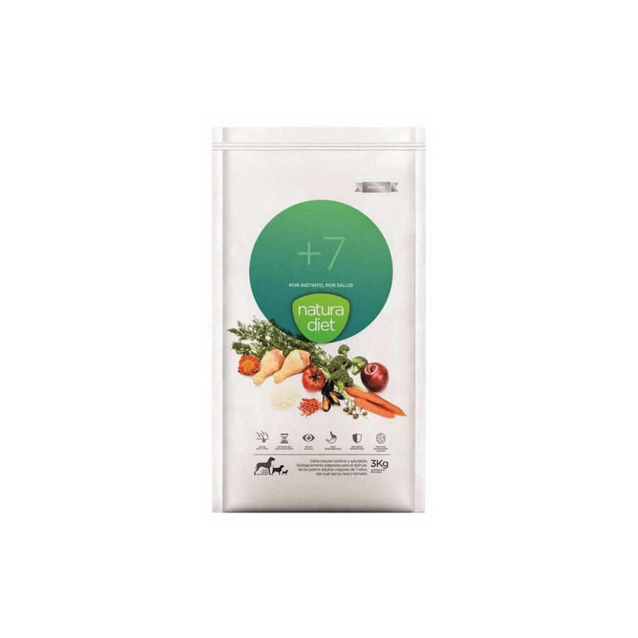 Natura Diet +7 – dorosłe psy powyżej 7 lat 3 kg