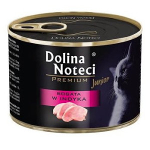 Dolina Noteci Premium Junior Indyk dla kociąt 185 g