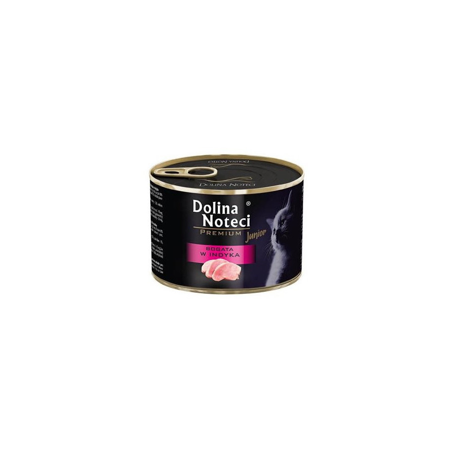Dolina Noteci Premium Junior Indyk dla kociąt 185 g