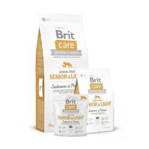 BRIT CARE GRAIN FREE SENIOR & LIGHT SALMON & POTATO 3 kg