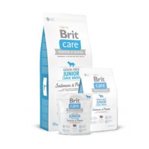 BRIT CARE GRAIN FREE JUNIOR LARGE BREED SALMON & POTATO 12 kg