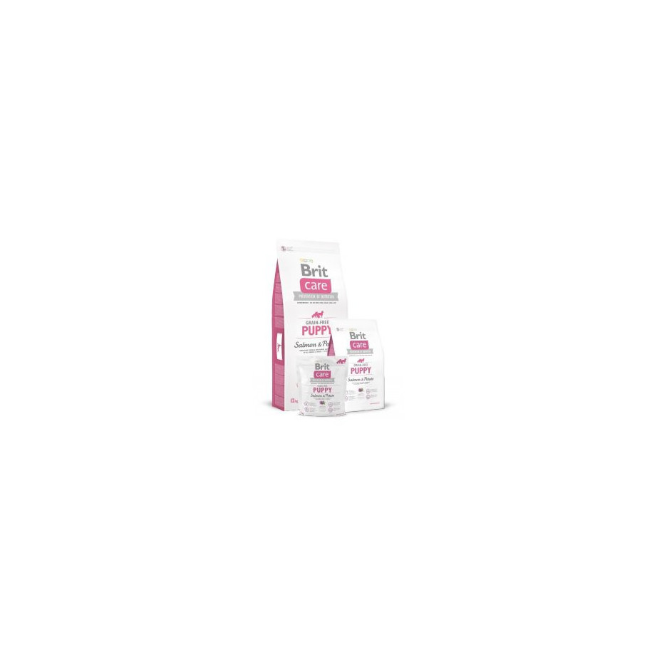 BRIT CARE GRAIN FREE PUPPY SALMON & POTATO 12 kg