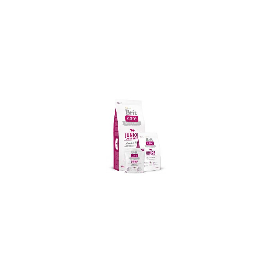BRIT CARE JUNIOR LARGE BREED LAMB & RICE 3 kg
