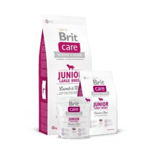 BRIT CARE JUNIOR LARGE BREED LAMB & RICE 12 kg