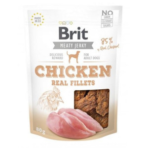 Brit Jerky Snack Chicken Fillets 80 g