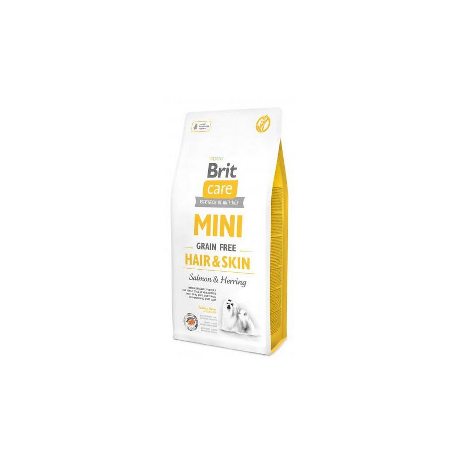 BRIT CARE MINI GRAIN-FREE HAIR&SKIN 7 kg