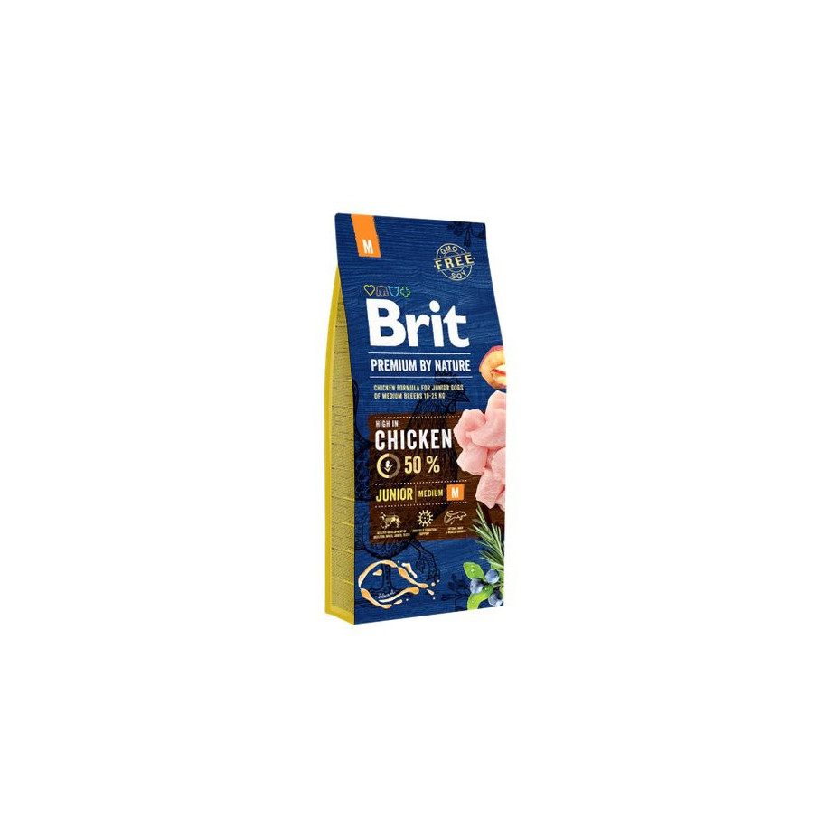 BRIT PREMIUM BY NATURE JUNIOR M 15 kg