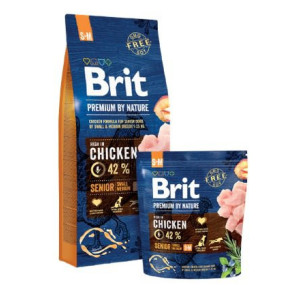 BRIT PREMIUM BY NATURE SENIOR S+M 3 kg