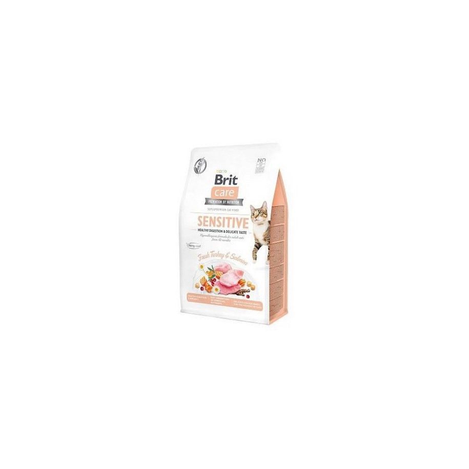 BRIT CARE CAT GRAIN-FREE SENSITIVE HEALTHY DIGESTION & DELICATE TASTE 400g