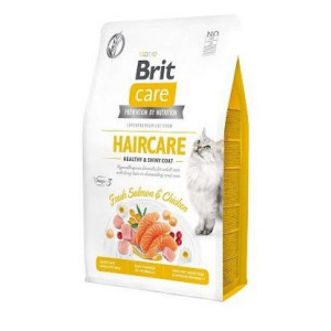 BRIT CARE CAT GRAIN-FREE HAIRCARE HEALTHY & SHINY COAT 400g