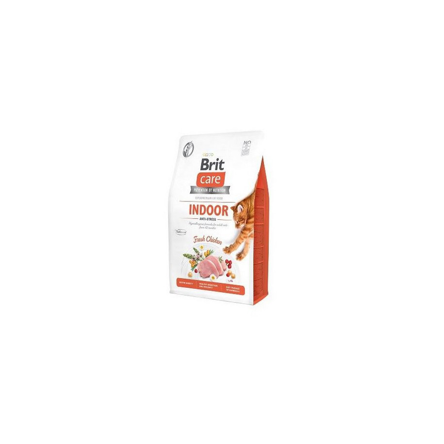 BRIT CARE CAT GRAIN-FREE INDOOR ANTI-STRESS 400g