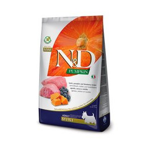 N&D Pumpkin Lamb & blueberry Adult Mini 7 kg