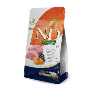 N&D Pumpkin Neutered, Lamb, Pumpkin and Blueberry Adult 1,5 kg