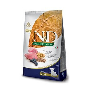 N&D Ancestral Grain Lamb & Blueberry Puppy mini 7 kg
