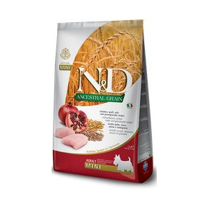 N&D Ancestral Grain Chicken & Pomegranate Adult Mini 2,5 kg