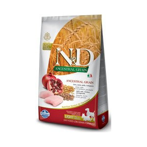 N&D Ancestral Grain  Chicken & Pomegranate Light Mini & Medium 2,5 kg