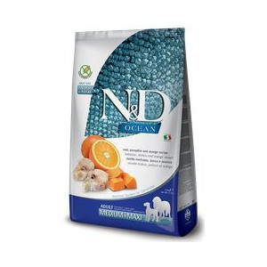 N&D Ocean Cod, Pumpkin & Orange Adult Medium & Maxi 12 kg