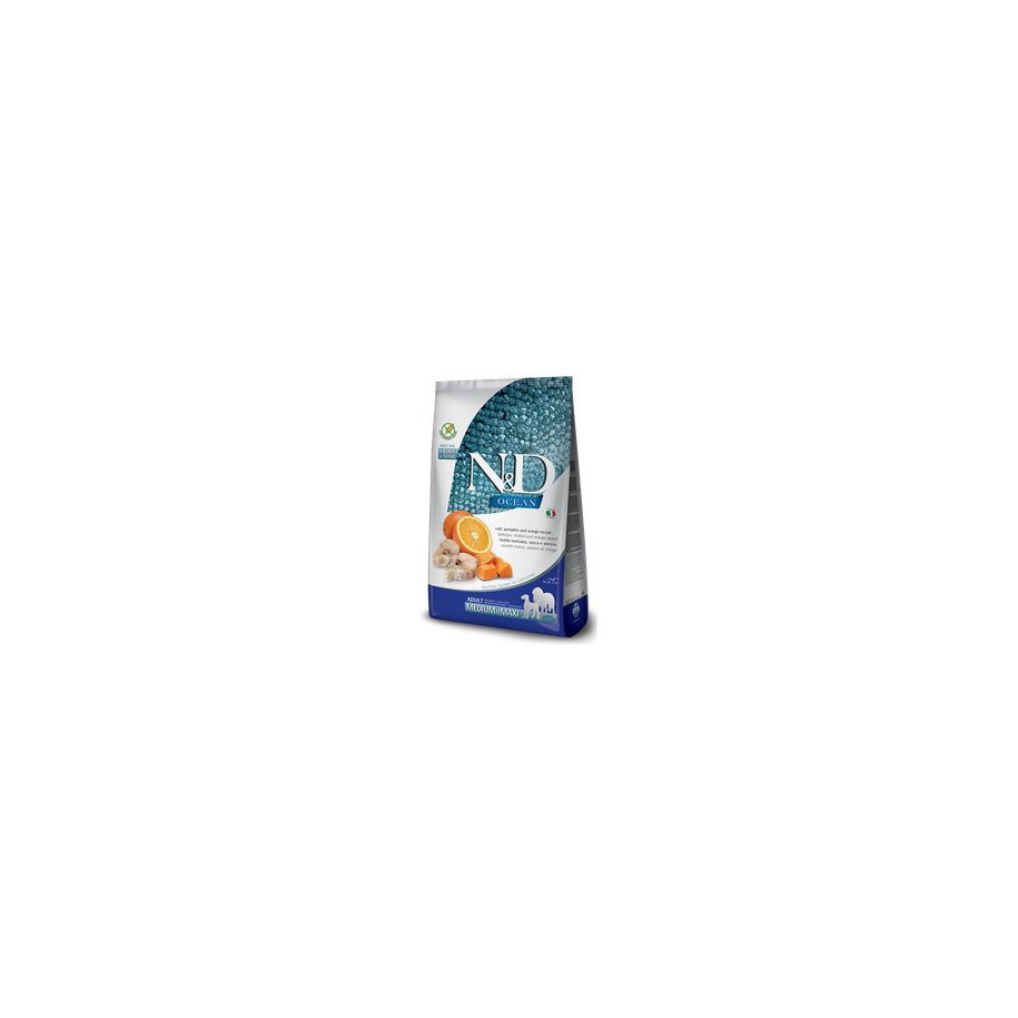 N&D Ocean Cod, Pumpkin & Orange Adult Medium & Maxi 12 kg