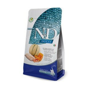 N&D Ocean Cod, Shrimp, Pumpkin and Cantaloupe Melon Kitten 5 kg