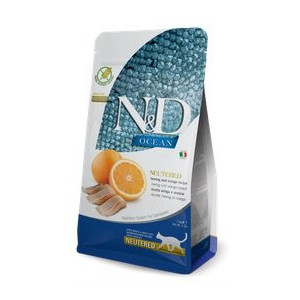 N&D Ocean Neutered, Herring & Orange Adult 1,5 kg