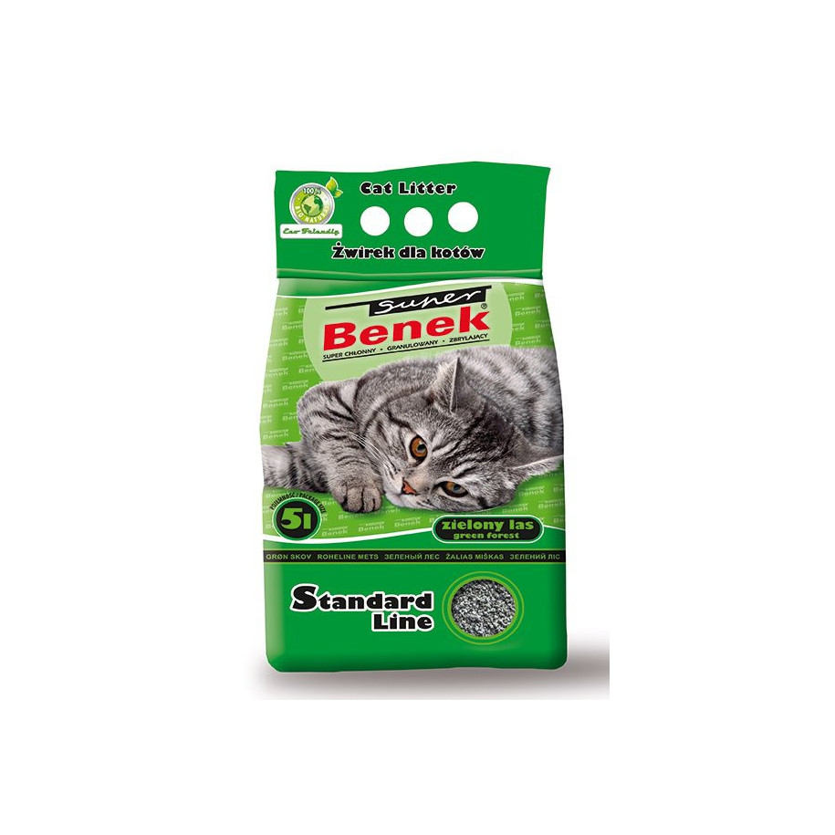 Super Benek STANDARD ZIELONY LAS 5 l
