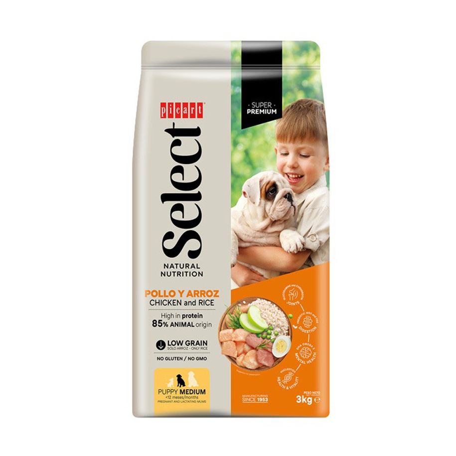 Picart Select PUPPY MEDIUM Chicken and Rice
