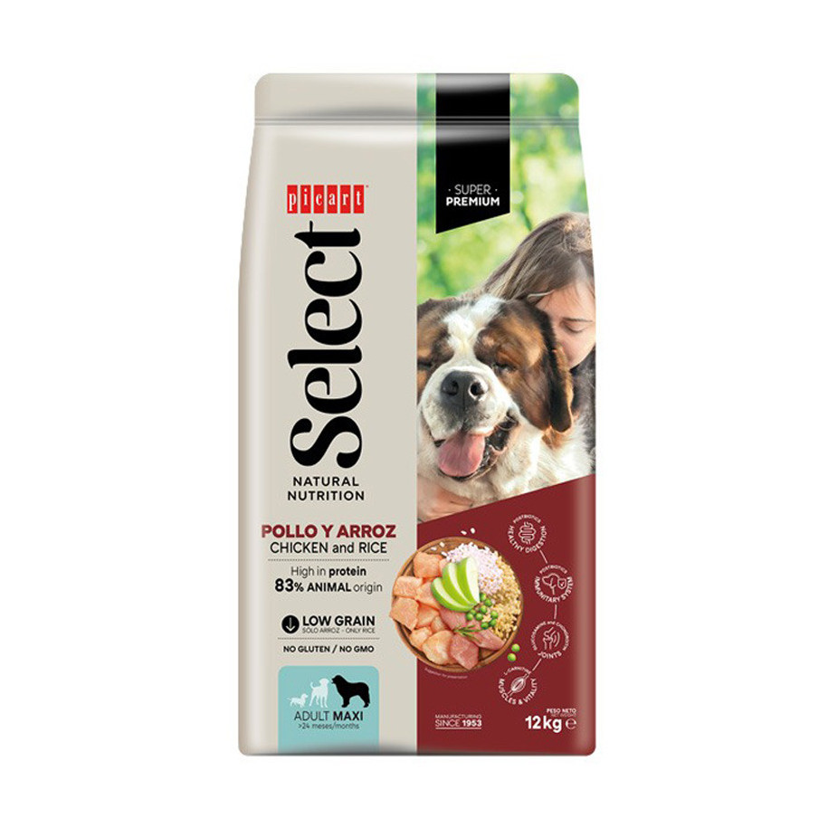 Picart Select ADULT MAXI Chicken and Rice 3 kg