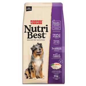 Picart Nutribest ADULT 7+ YEARS Chicken and Rice 3 kg
